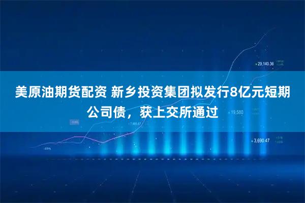 美原油期货配资 新乡投资集团拟发行8亿元短期公司债，获上交所通过