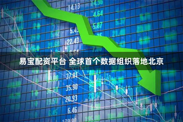 易宝配资平台 全球首个数据组织落地北京