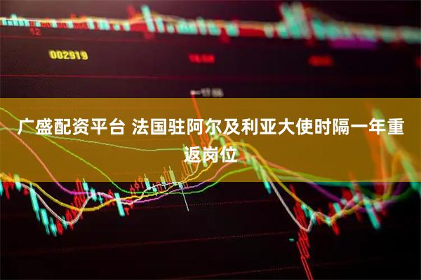 广盛配资平台 法国驻阿尔及利亚大使时隔一年重返岗位